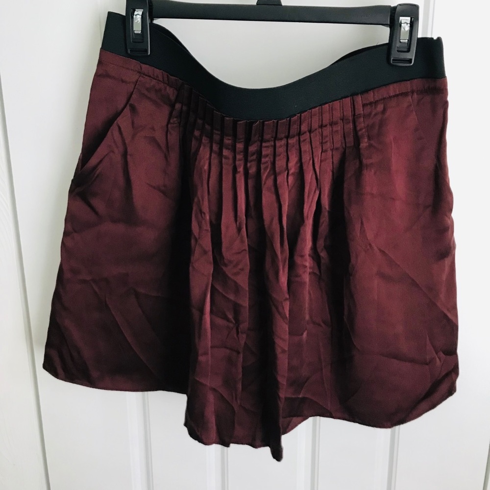 Banana Republic Silk Mini Skirt